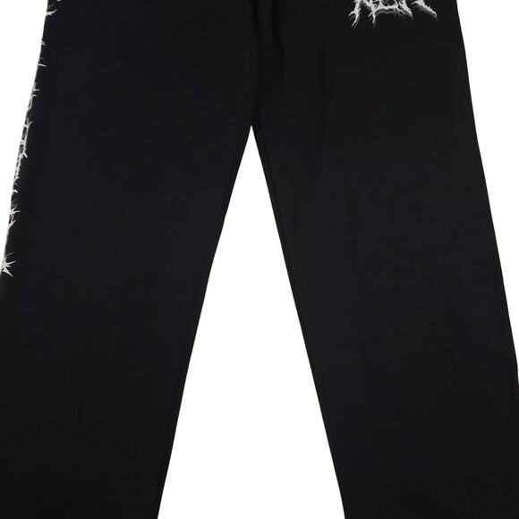Mens Classic Y2k Neff Weird Times Sweatpants Jogger - Black, Medium NWT - Picture 4 of 11